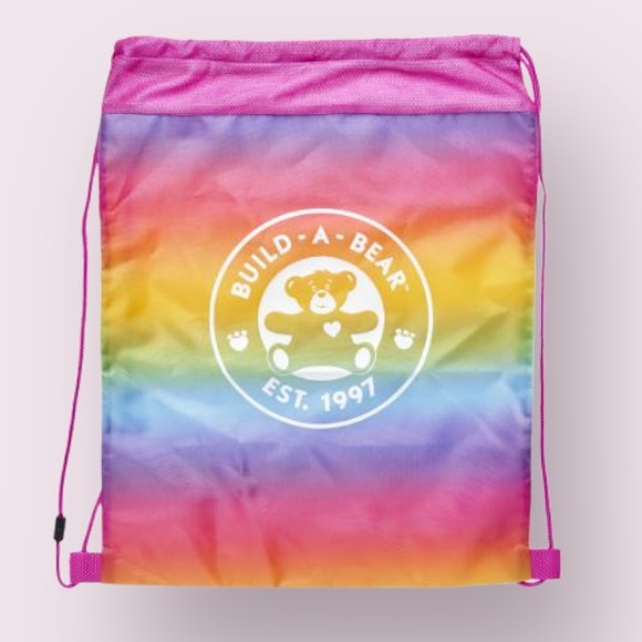 Build-A-Bear Rainbow Reusable Bag - Picture 1 of 6